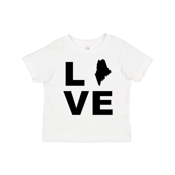 Inktastic Love Maine Boys or Girls Toddler T-Shirt