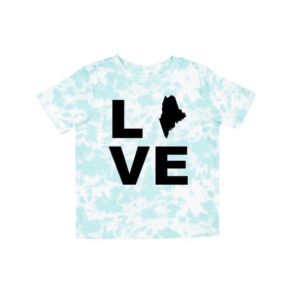Inktastic Love Maine Boys or Girls Toddler T-Shirt