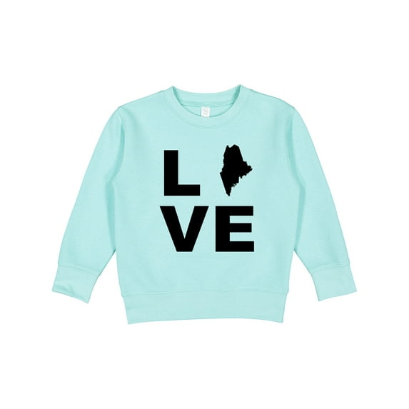 Inktastic Love Maine Toddler Sweatshirt