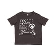 thumbnail image 1 of Inktastic Love Makes a Family- Hearts and Arrow Boys or Girls Toddler T-Shirt, 1 of 5