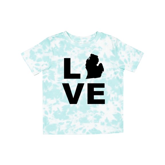 Inktastic Love Michigan Boys or Girls Toddler T-Shirt