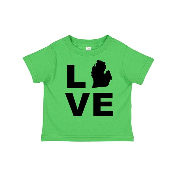 Inktastic Love Michigan Boys or Girls Toddler T-Shirt