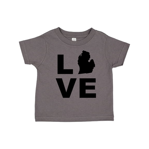 Inktastic Love Michigan Boys or Girls Toddler T-Shirt