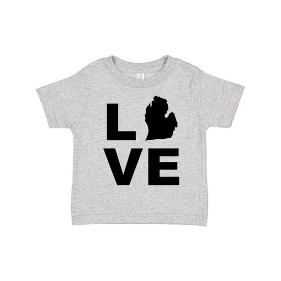 Inktastic Love Michigan Boys or Girls Toddler T-Shirt