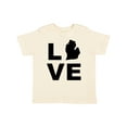 thumbnail image 1 of Inktastic Love Michigan Boys or Girls Toddler T-Shirt, 1 of 5