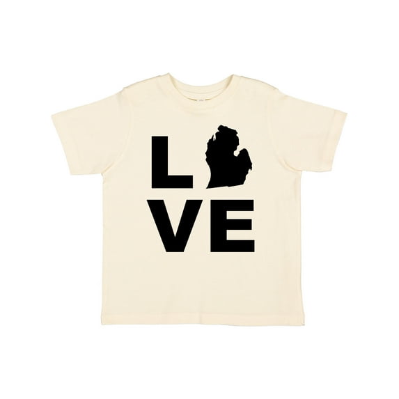 Inktastic Love Michigan Boys or Girls Toddler T-Shirt