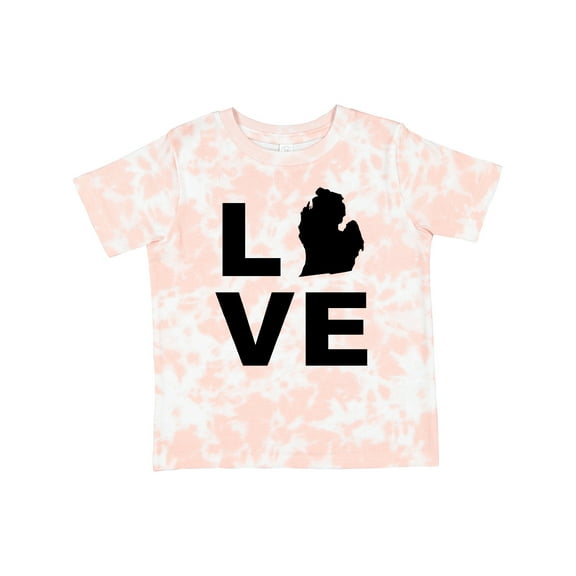 Inktastic Love Michigan Boys or Girls Toddler T-Shirt