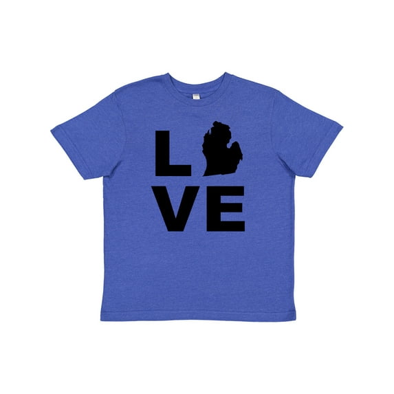 Inktastic Love Michigan Youth T-Shirt