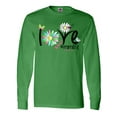 thumbnail image 1 of Inktastic Love Mimi Life with Flowers Long Sleeve T-Shirt, 1 of 5