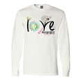 thumbnail image 1 of Inktastic Love Mimi Life with Flowers Long Sleeve T-Shirt, 1 of 5