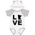 thumbnail image 1 of Inktastic Love Minnesota Boys or Girls Baby Bodysuit, 1 of 5