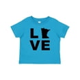 thumbnail image 1 of Inktastic Love Minnesota Boys or Girls Baby T-Shirt, 1 of 5