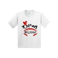 thumbnail image 1 of Inktastic Love My Bulldogs Football Youth T-Shirt, 1 of 5