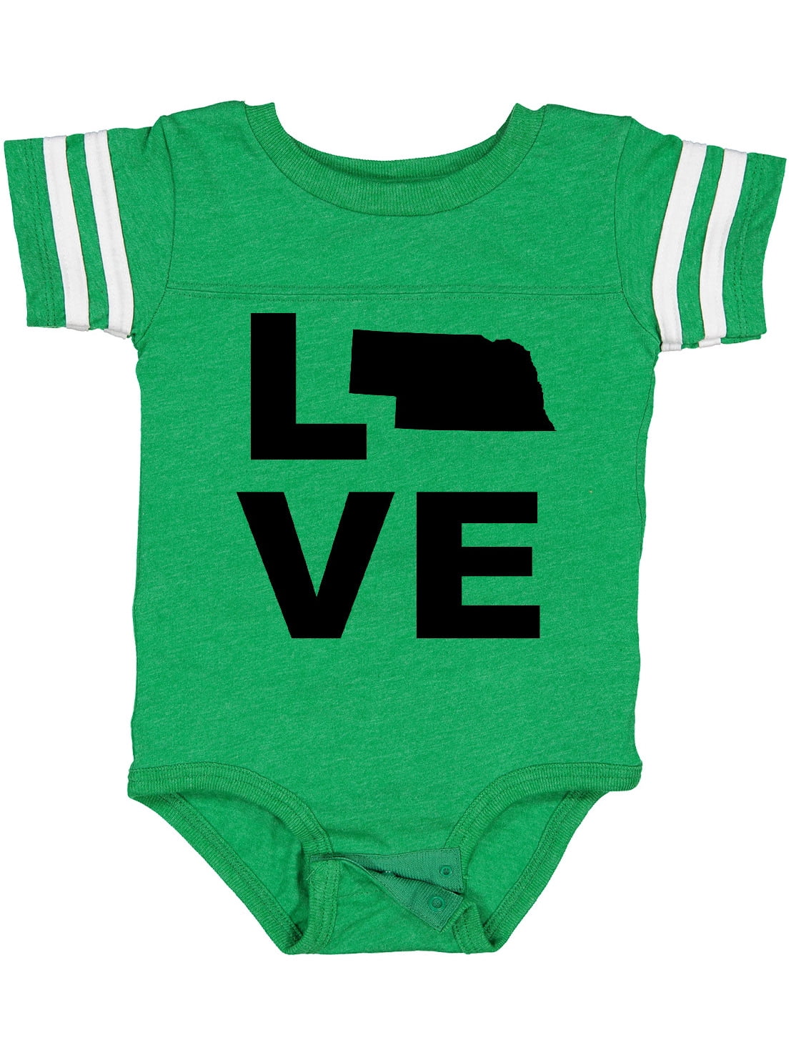 Minnesota Love Baby Bodysuit - State Pride Onesie For Infants