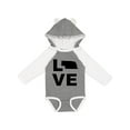 thumbnail image 1 of Inktastic Love Nebraska Boys or Girls Long Sleeve Baby Bodysuit, 1 of 5
