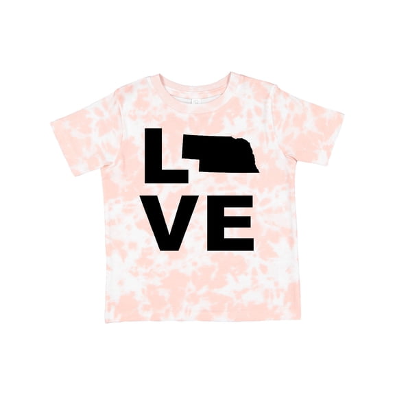 Inktastic Love Nebraska Boys or Girls Toddler T-Shirt