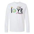 thumbnail image 1 of Inktastic Love Nene Life with Flowers Long Sleeve T-Shirt, 1 of 5