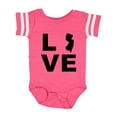 thumbnail image 1 of Inktastic Love New Jersey Boys or Girls Baby Bodysuit, 1 of 5