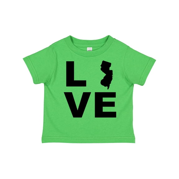 Inktastic Love New Jersey Boys or Girls Toddler T-Shirt