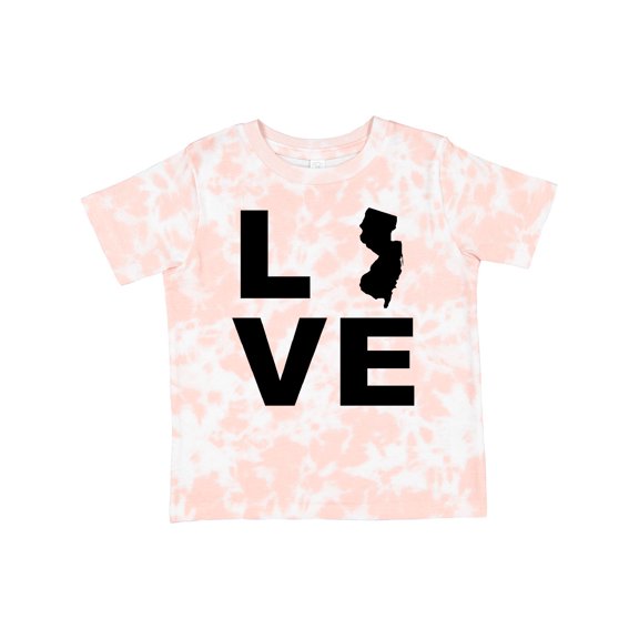 Inktastic Love New Jersey Boys or Girls Toddler T-Shirt