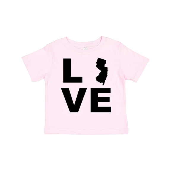 Inktastic Love New Jersey Boys or Girls Toddler T-Shirt