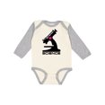 thumbnail image 1 of Inktastic Love Science Microscope and Heart Boys or Girls Long Sleeve Baby Bodysuit, 1 of 5