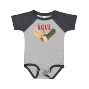 Inktastic Love Support Equality Boys or Girls Baby Bodysuit
