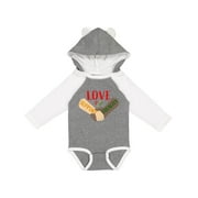 Inktastic Love Support Equality Boys or Girls Long Sleeve Baby Bodysuit