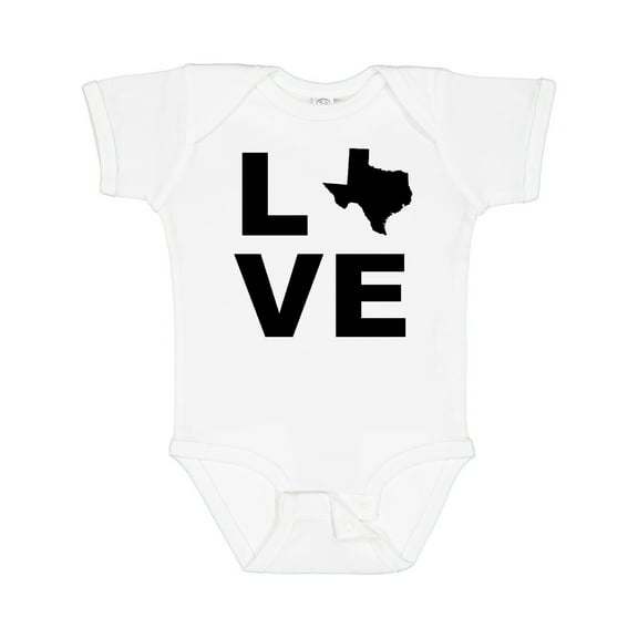 Inktastic Love Texas Boys or Girls Baby Bodysuit