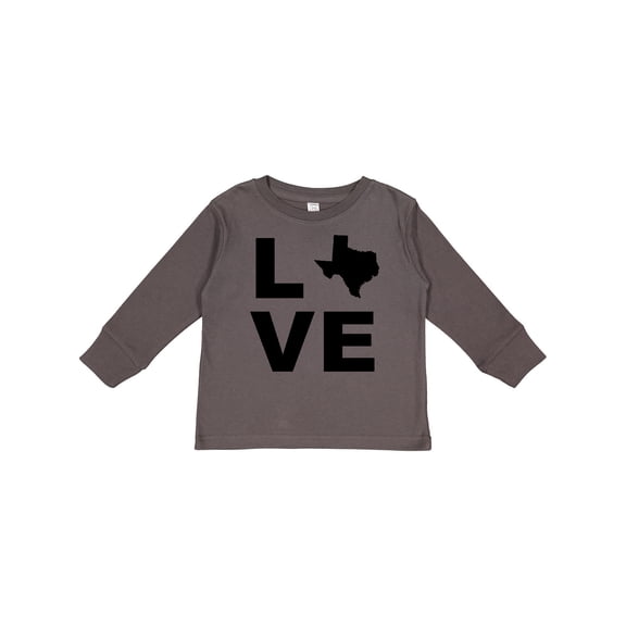 Inktastic Love Texas Boys or Girls Long Sleeve Toddler T-Shirt