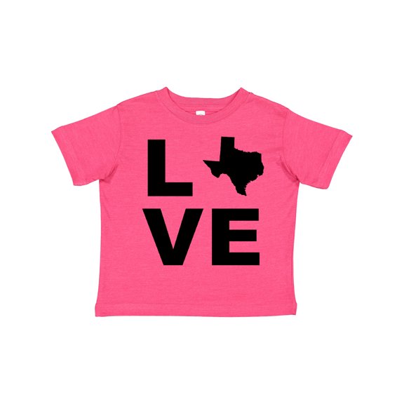 Inktastic Love Texas Boys or Girls Toddler T-Shirt