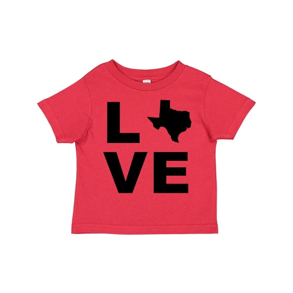 Inktastic Love Texas Boys or Girls Toddler T-Shirt