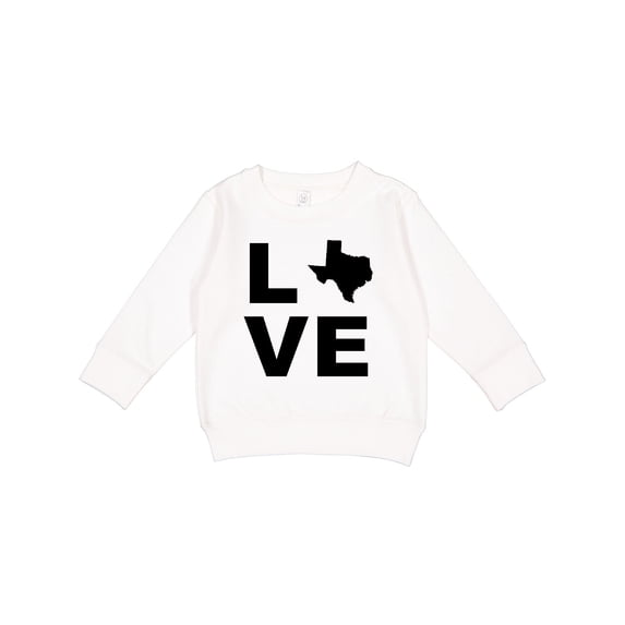 Inktastic Love Texas Toddler Sweatshirt