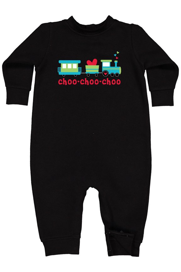 Love Train Baby Fleece Romper