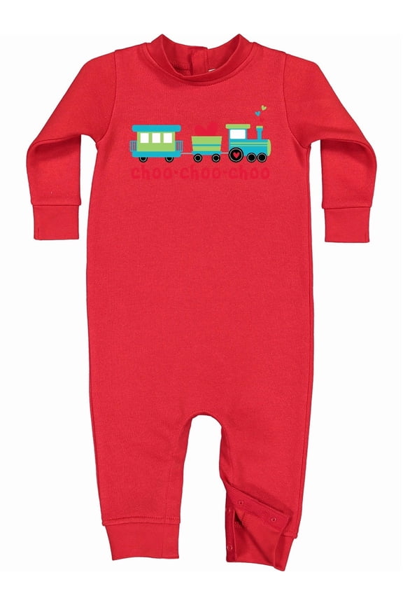 Love Train Baby Fleece Romper
