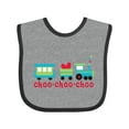 thumbnail image 1 of Inktastic Love Train Boys or Girls Baby Bib, 1 of 4