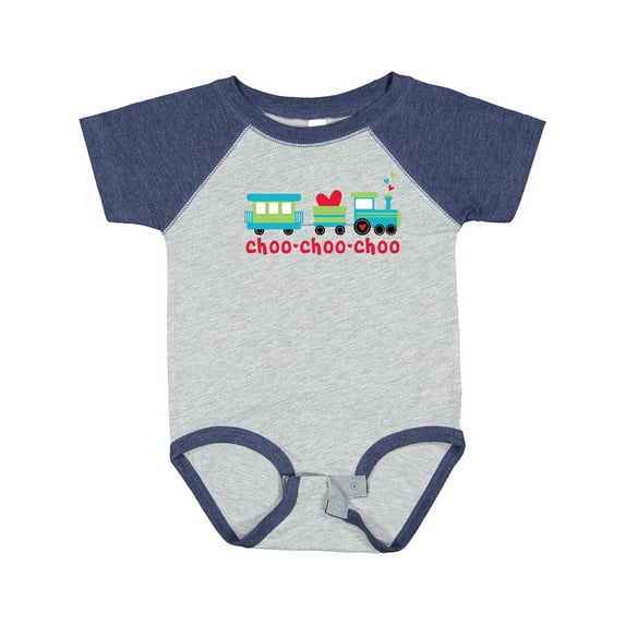 Inktastic Love Train Boys or Girls Baby Bodysuit
