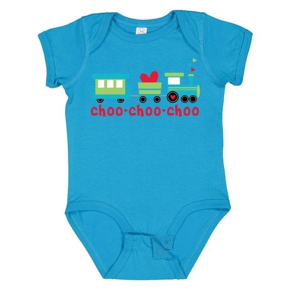 Inktastic Love Train Boys or Girls Baby Bodysuit