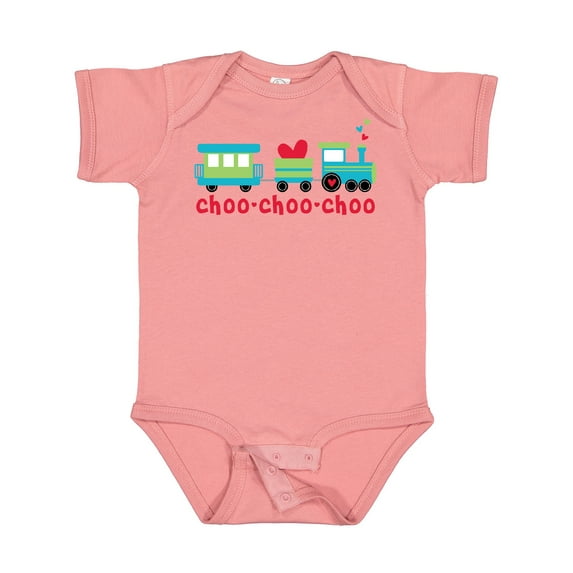 Inktastic Love Train Boys or Girls Baby Bodysuit