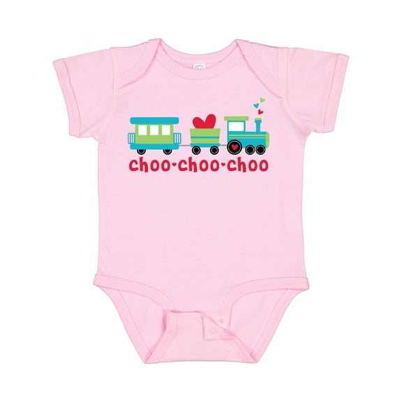 Inktastic Love Train Boys or Girls Baby Bodysuit