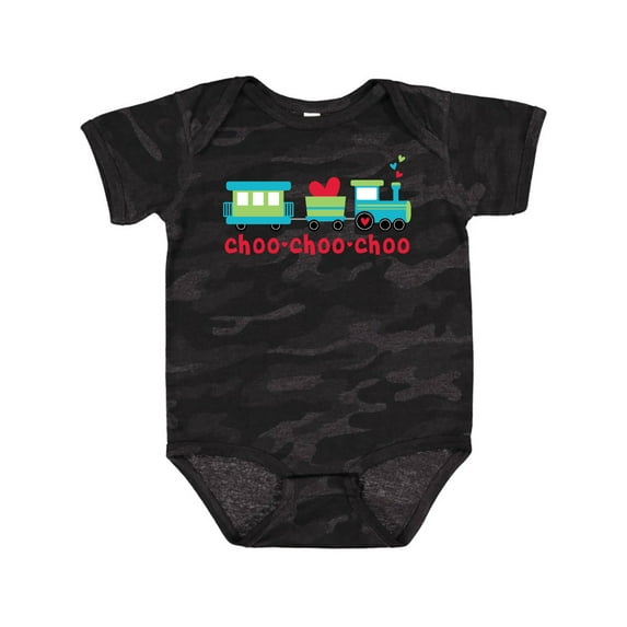 Inktastic Love Train Boys or Girls Baby Bodysuit
