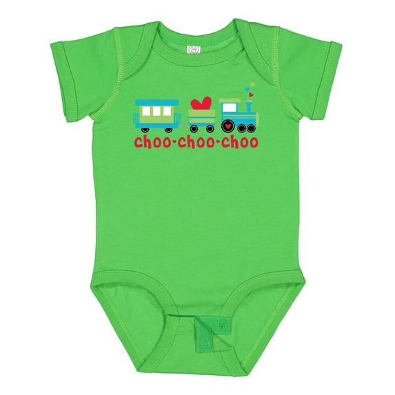 Inktastic Love Train Boys or Girls Baby Bodysuit