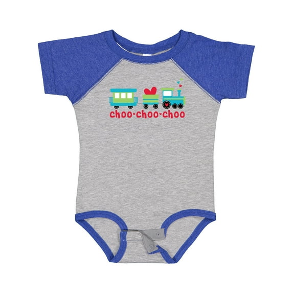 Inktastic Love Train Boys or Girls Baby Bodysuit