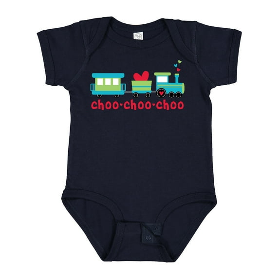Inktastic Love Train Boys or Girls Baby Bodysuit