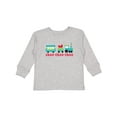 thumbnail image 1 of Inktastic Love Train Boys or Girls Long Sleeve Toddler T-Shirt, 1 of 5