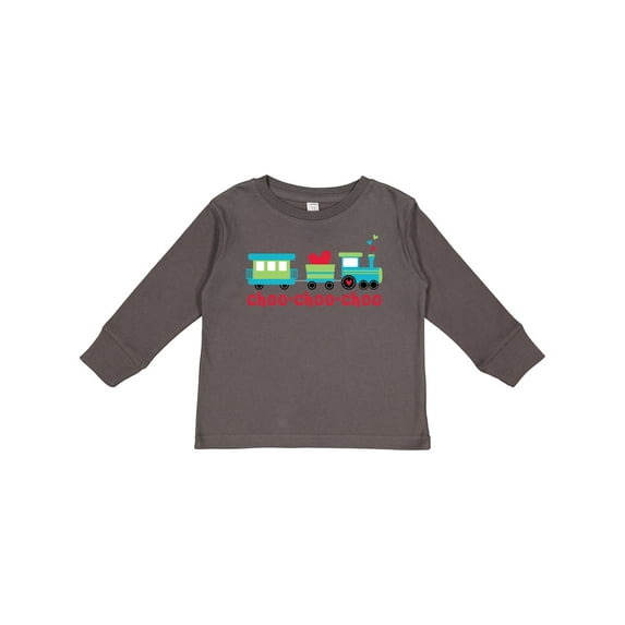Inktastic Love Train Boys or Girls Long Sleeve Toddler T-Shirt