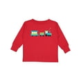 thumbnail image 1 of Inktastic Love Train Boys or Girls Long Sleeve Toddler T-Shirt, 1 of 5