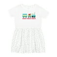 thumbnail image 1 of Inktastic Love Train Girls Toddler Dress, 1 of 5