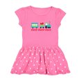 thumbnail image 1 of Inktastic Love Train Girls Toddler Dress, 1 of 4