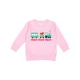 thumbnail image 1 of Inktastic Love Train Toddler Sweatshirt, 1 of 4